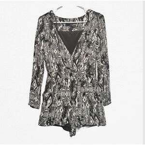 Women's One Clothing Tribal Aztec Romper